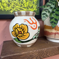 Image 2 of Flame Frog Vase