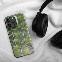 Image 1 of Snap case for iPhone®  Woodland Path