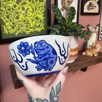 Image 1 of Flame Frog Bowl