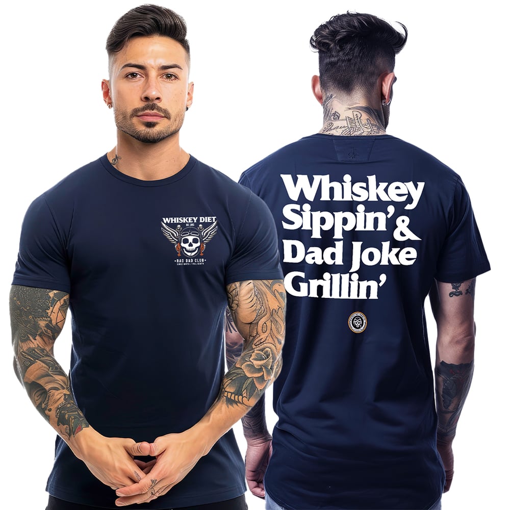 Image of DAD THINGS (T in Navy)