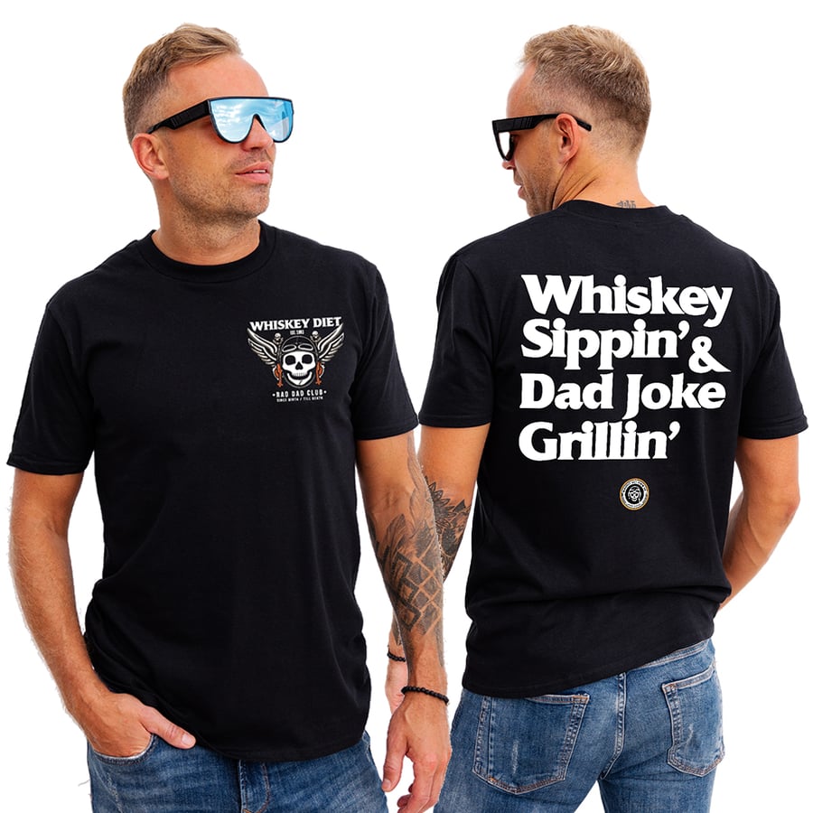 Image of DAD THINGS (T in Black)