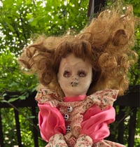 Image 1 of Gothic Horror Haunted Creepy Porcelain Artist Doll "Rose"