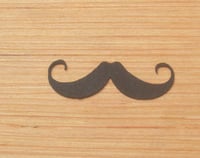 Set of 6 Felt Moustaches For Amigurumi