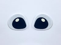 Image 2 of 3 Pairs of Monster Felt Eyes For Amigurumi