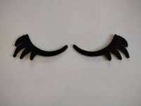 6 Pairs of Felt Sleeping Eyes For Amigurumi