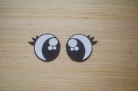 6 Pairs of Kawaii Felt Eyes with Eyelashes For Amigurumi