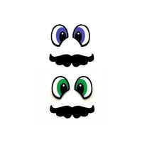 Image 1 of 3 Felt Faces Eyes Nose Combo For Amigurumi