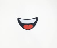 6 Red Tongue Felt Mouths For Amigurumi