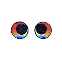 6 Pairs of Micro 1/2" 12mm Round Felt Eyes For Amigurumi