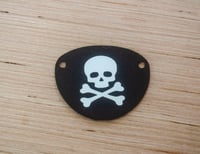 6 Felt Pirate Eye Patches For Amigurumi