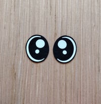 6 Pairs of Oval Kawaii Felt Eyes For Amigurumi