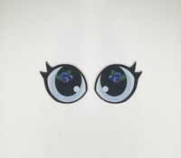 6 Pairs of Blueberry Felt Eyes with Eyelashes For Amigurumi