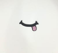 6 Pink Tongue Felt Mouths For Amigurumi