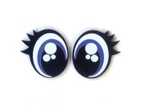 Image 6 of 6 Pairs of Glitter Felt Eyes for Amigurumi For Amigurumi