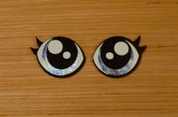 6 Pairs of Rainbow Felt Eyes with Eyelashes For Amigurumi-b6fa7176