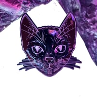 Image 6 of Focused Schrödinger's Cat Pin