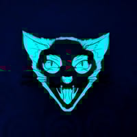 Image 2 of Fierce Schrödinger's Cat Pin