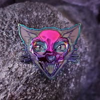 Image 8 of Fierce Schrödinger's Cat Pin