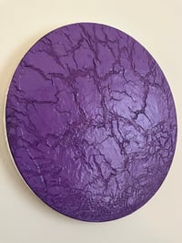 Image 3 of Purple Crackle Painting