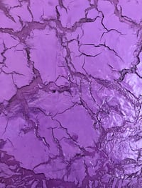 Image 2 of Purple Crackle Painting