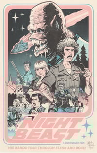 Image 2 of Night Beast Poster Art