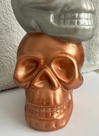 Image 2 of Ceramic Skull Trio
