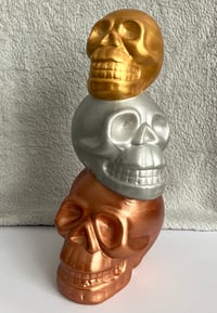 Image 1 of Ceramic Skull Trio