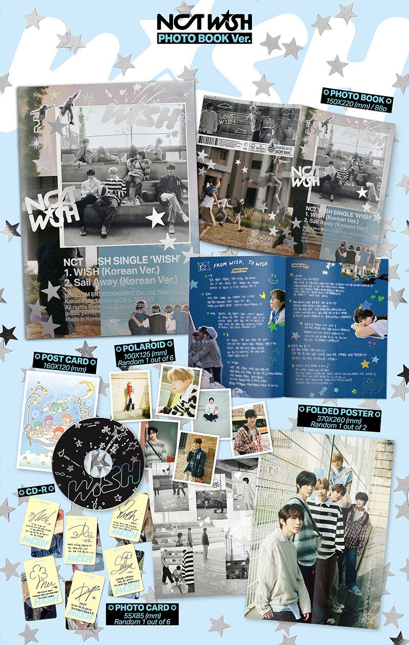 Image of NCT Wish ‘WISH’ (Photobook Ver.)