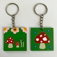 Image 1 of Mushroom Key Rings