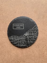 Image 4 of Custom Slate Map Coaster 