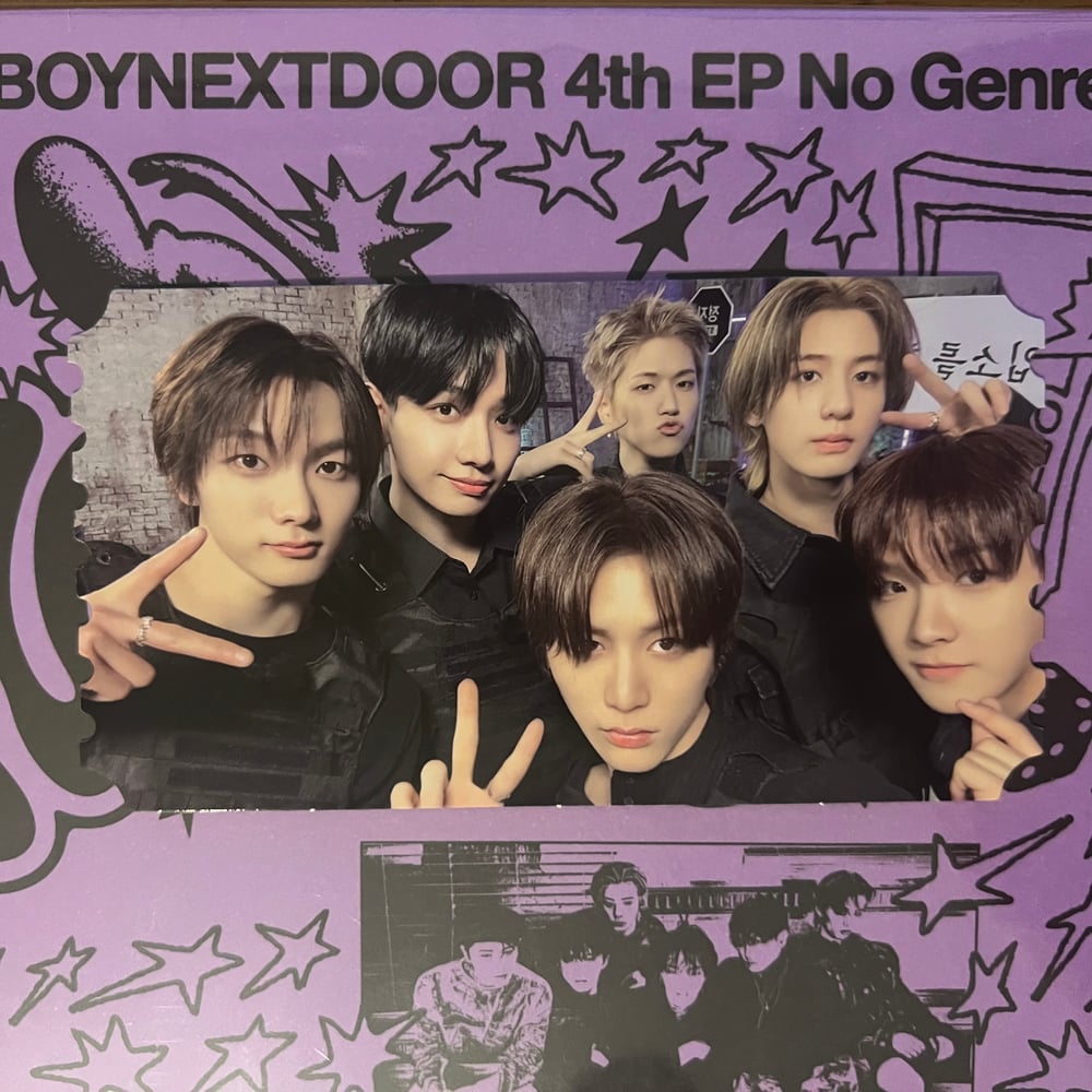 Image of BOYNEXTDOOR ‘NO GENRE’ Weverse Shop POB Group Photo Ticket