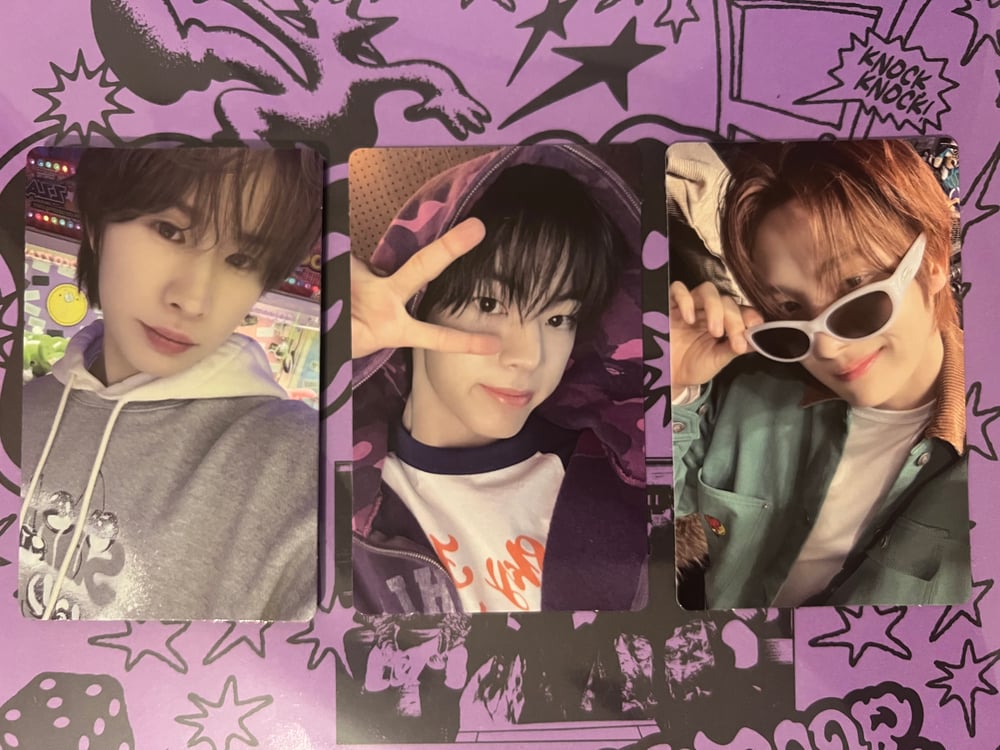 Image of TWS ‘TRY WITH US’ Weverse Shop POB Photocard