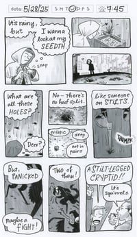 NEW! Daily Comic 5/28: Stilt-Legged Cryptids