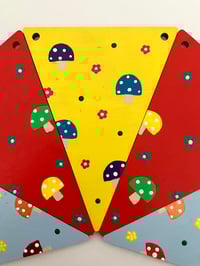 Image 3 of Colourful Mushroom Garland