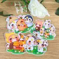 Image 1 of Honey Bees Friends Sticker