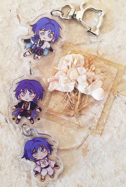 Image of Scaramouche Linked Acrylic Charms