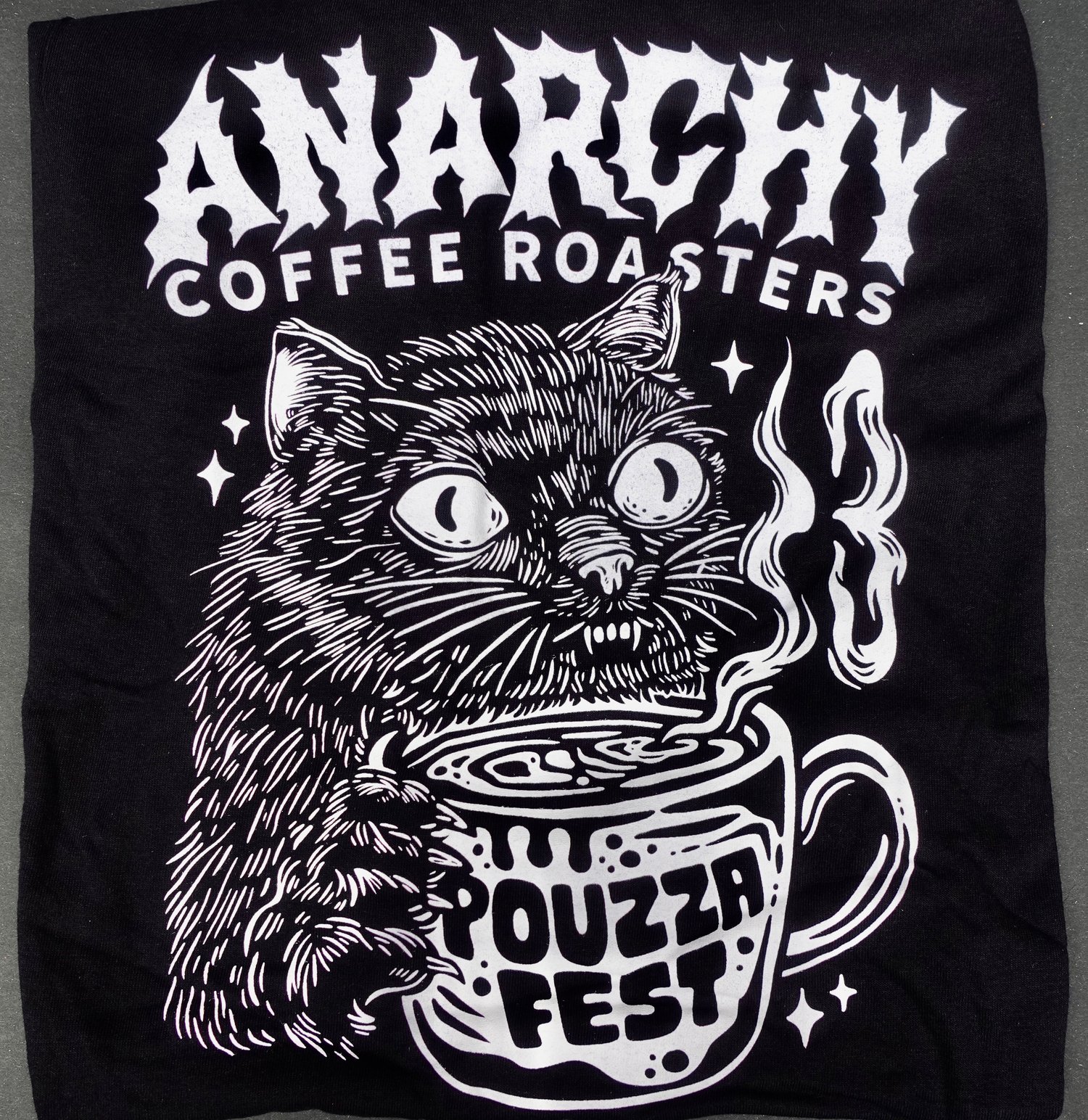 Image of Pouzza x Anarchy Coffee t-shirt 