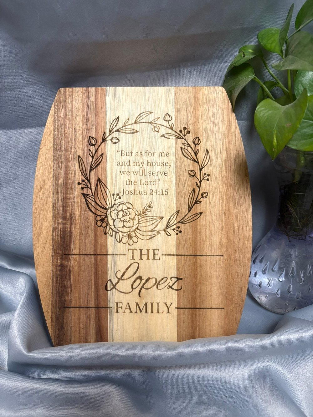 Image of Engraved Acacia Wood Cutting Boards 