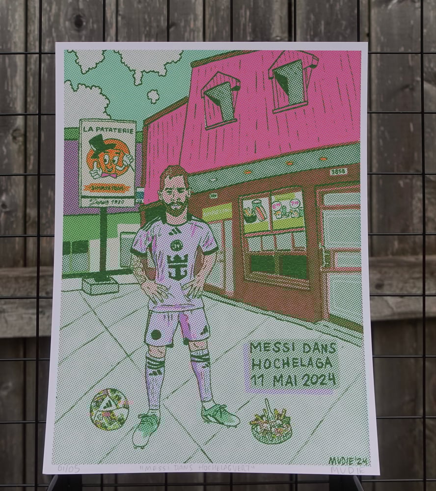 Image de " Messi dans Hochelaga " art prints