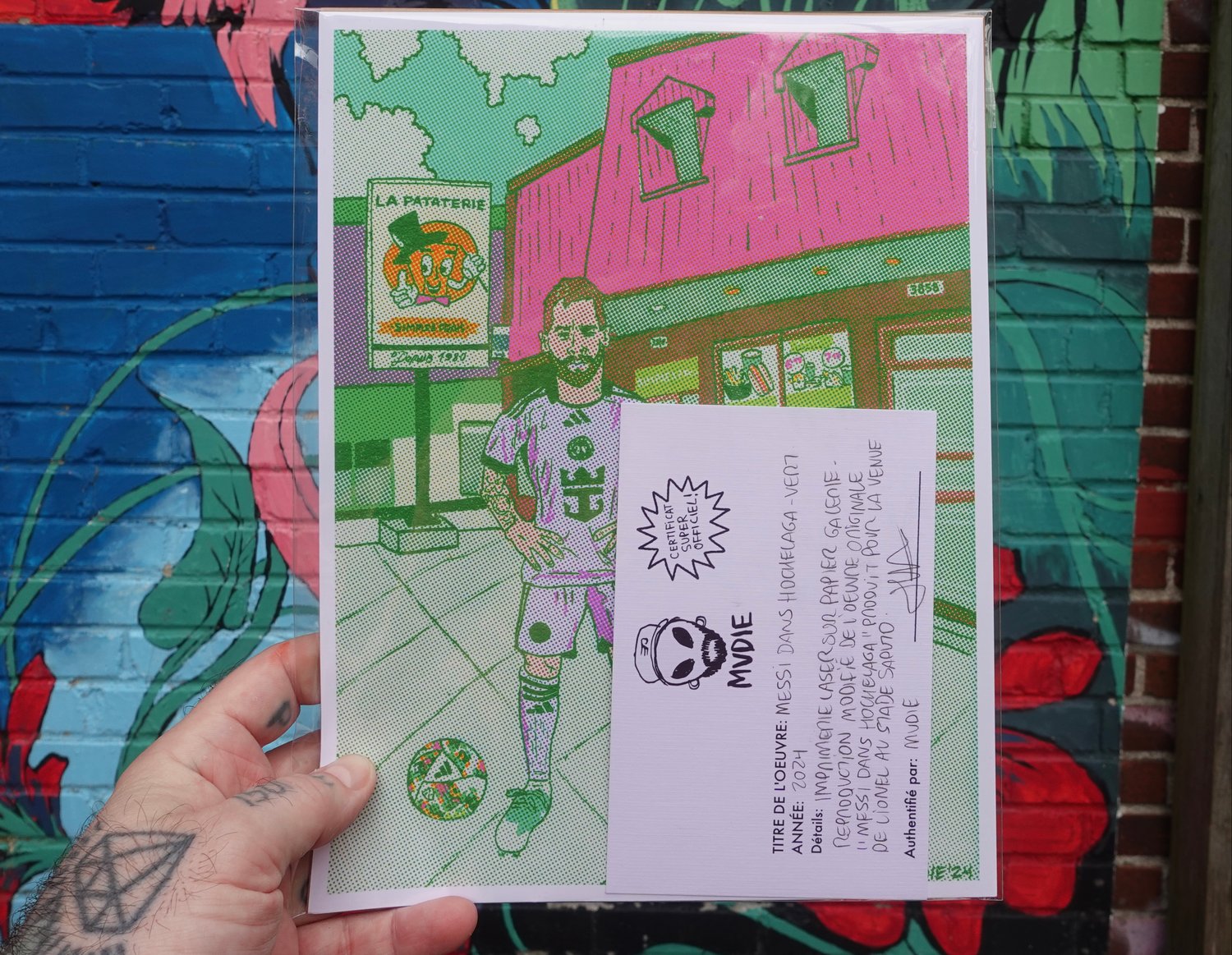Image of " Messi dans Hochelaga " art prints