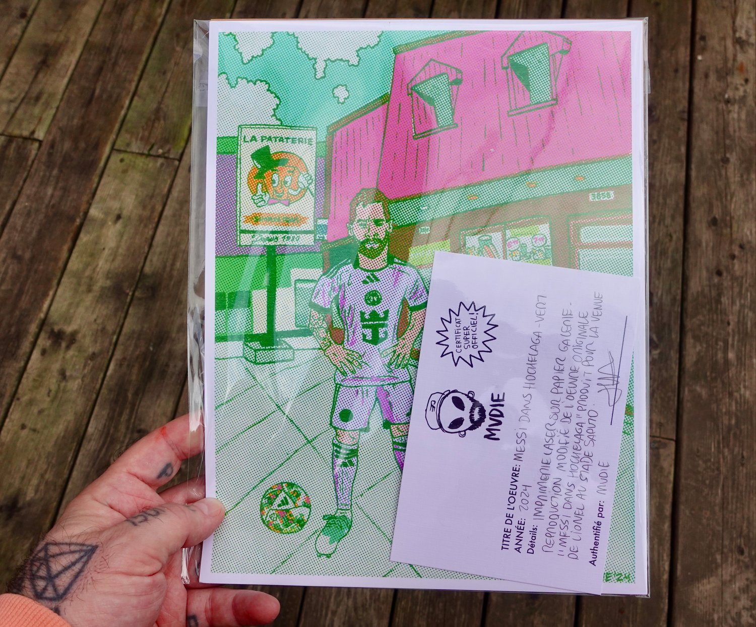 Image of " Messi dans Hochelaga " art prints