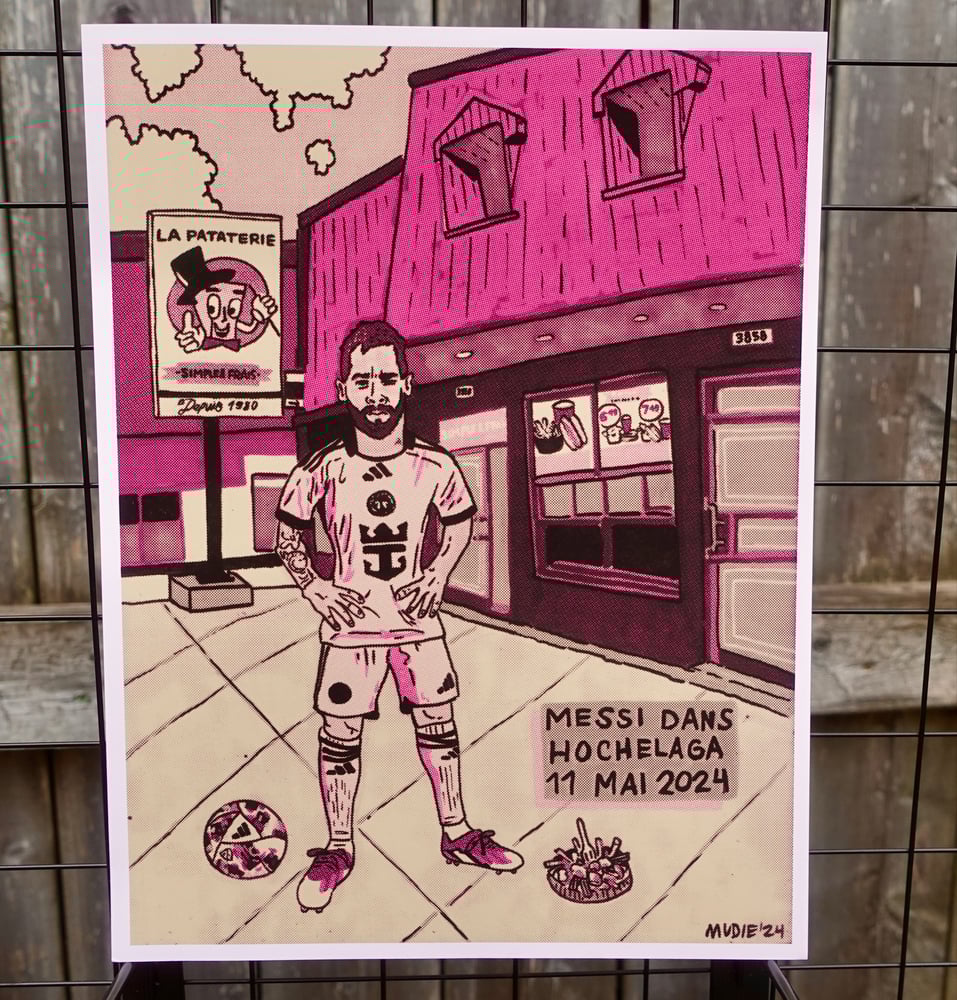 Image de " Messi dans Hochelaga " art prints