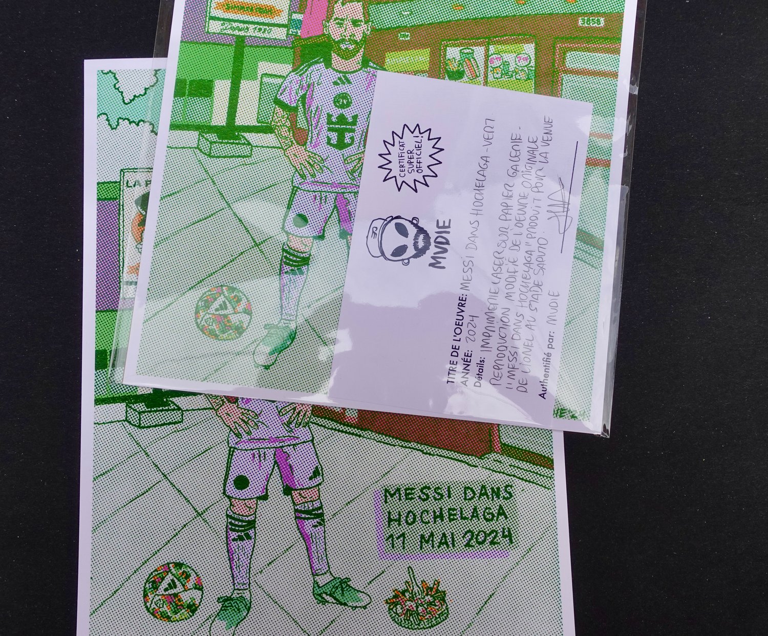 Image of " Messi dans Hochelaga " art prints