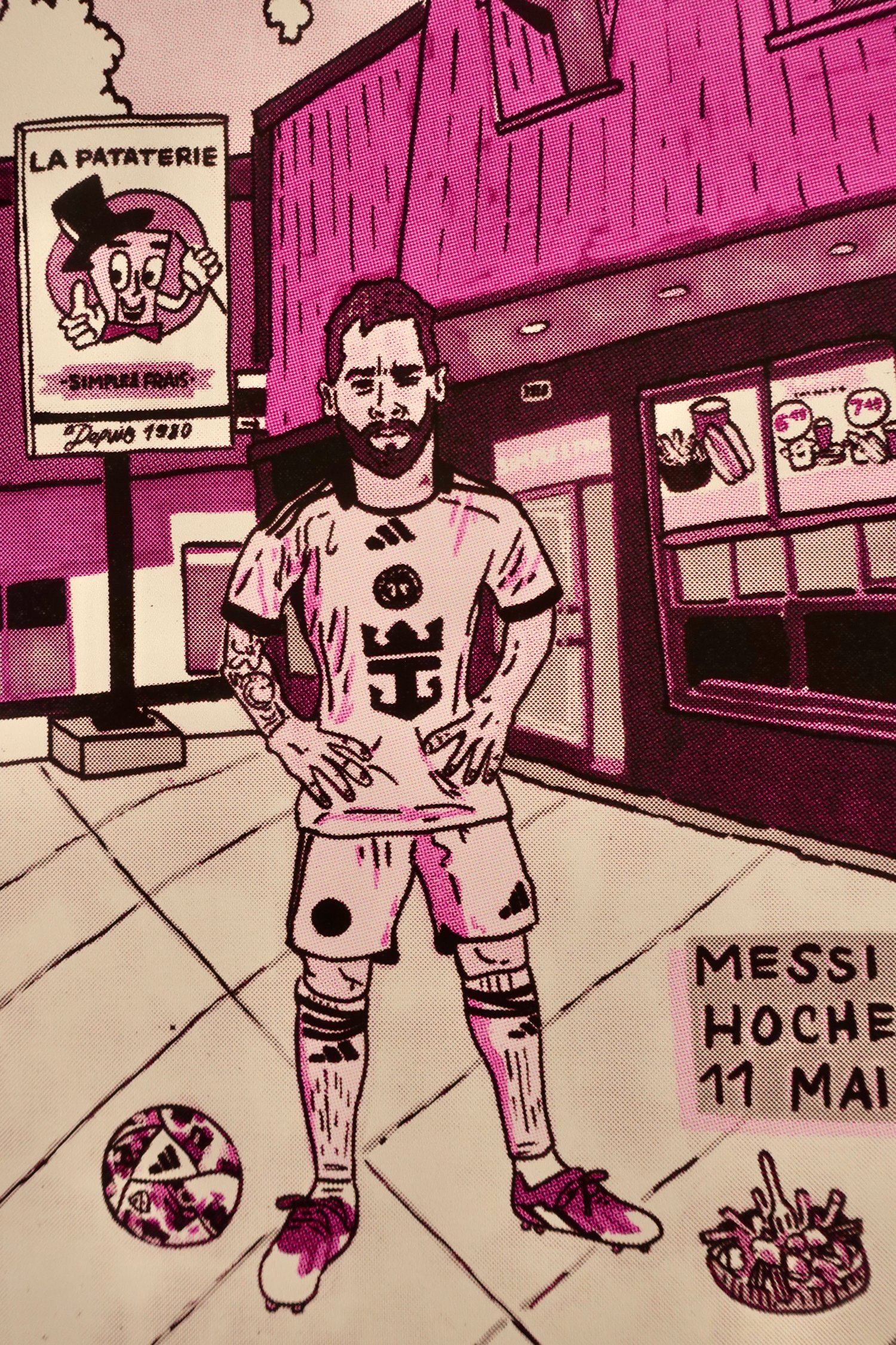 Image of " Messi dans Hochelaga " art prints