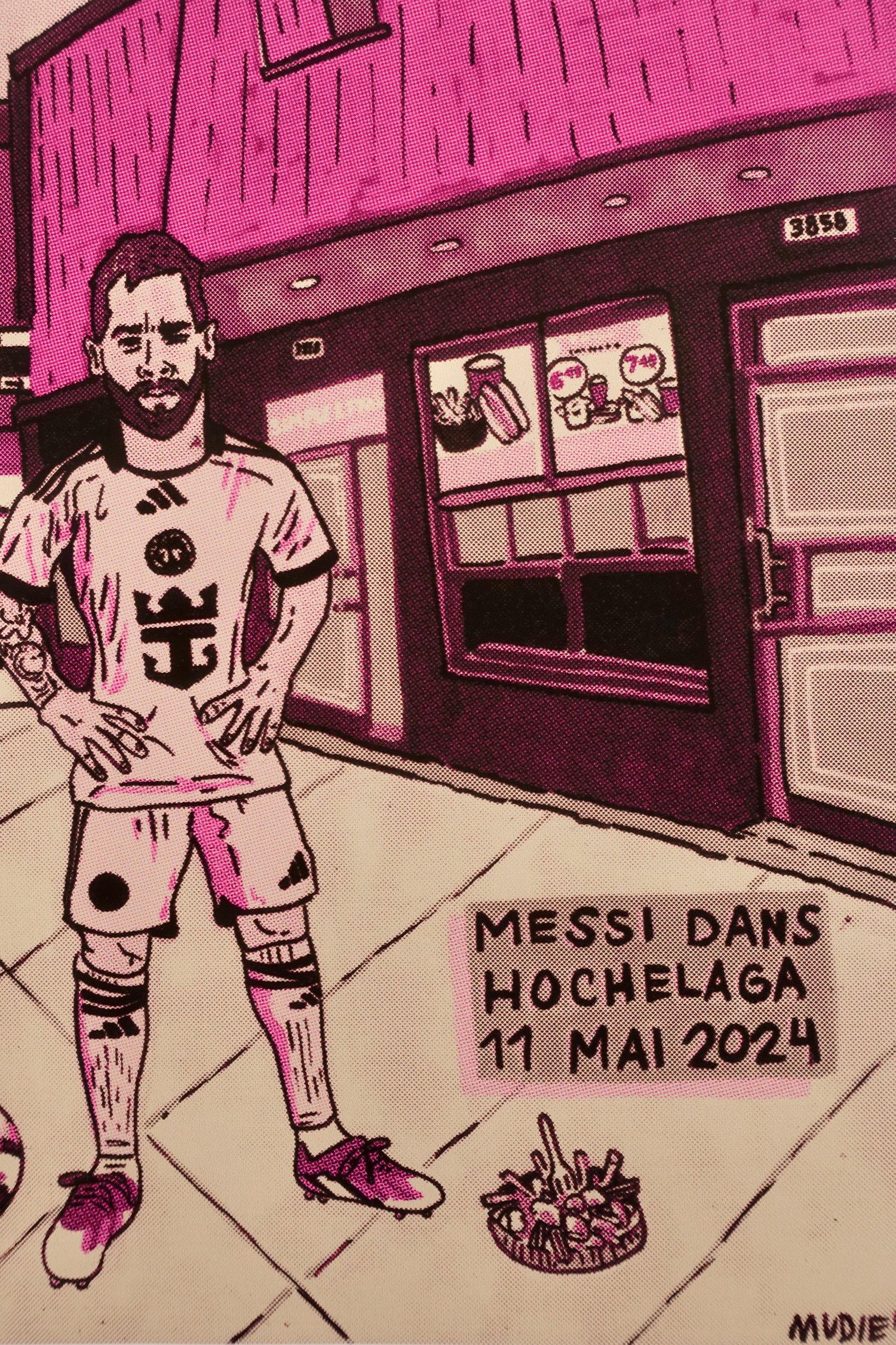 Image of " Messi dans Hochelaga " art prints 