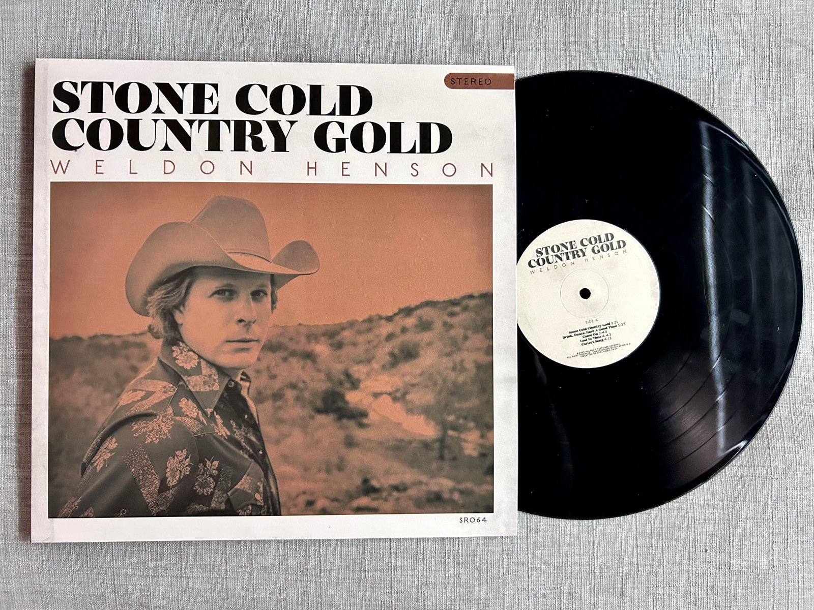 Stone Cold Country Gold - Vinyl Album | Weldon Henson Store