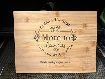 Image of Engraved Bamboo Cutting Boards