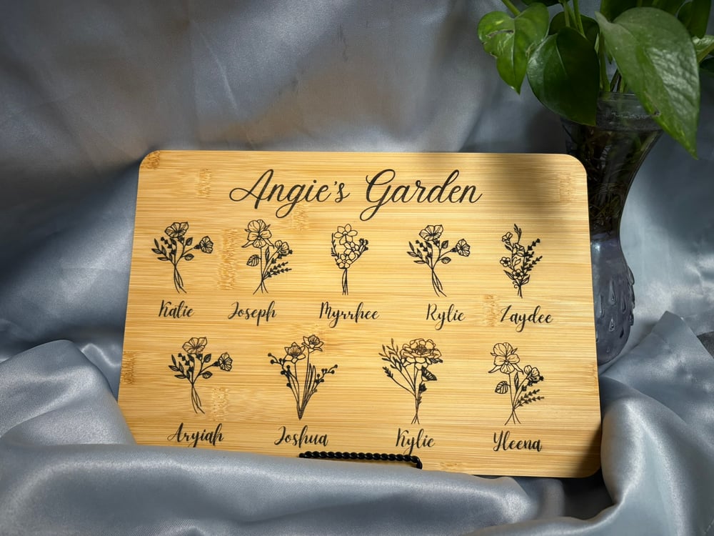 Image of Engraved Bamboo Cutting Boards