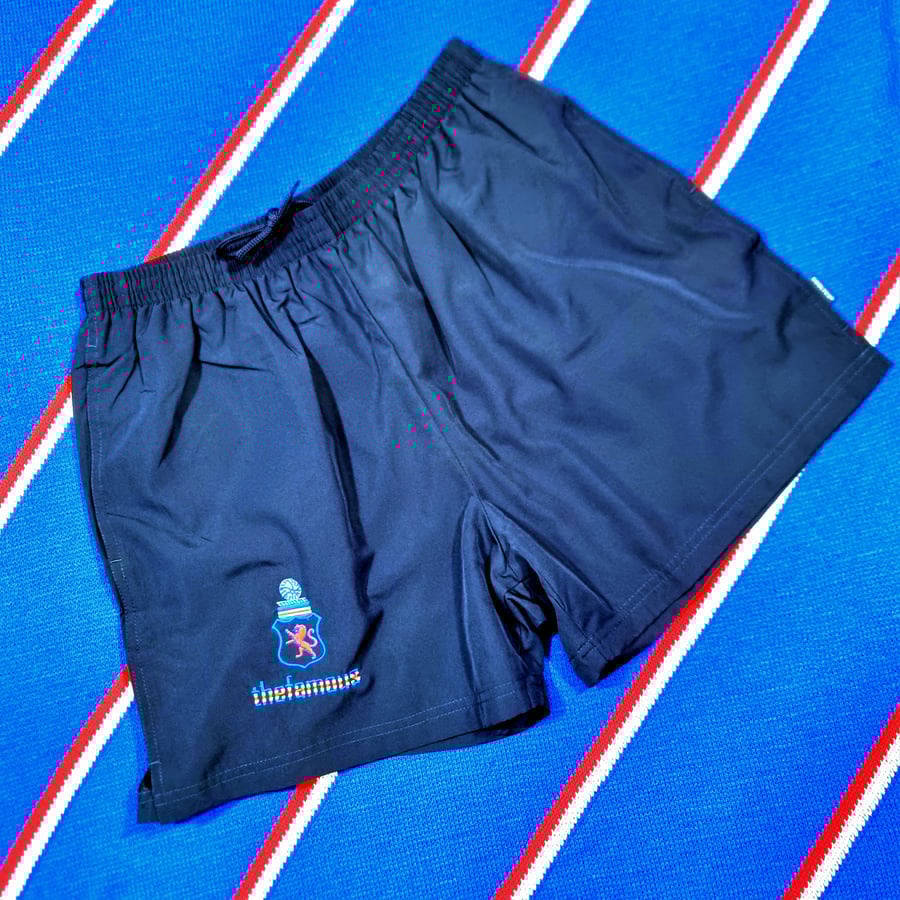 Image of Casual Shorts Shield - Navy