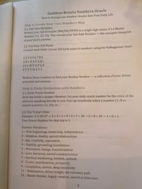 Image 1 of Incorporating number oracles into your daily lifestyle.